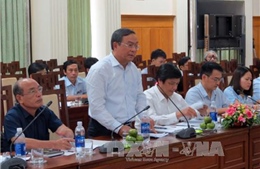 Đoàn giám sát của Ủy ban Trung ương MTTQ Việt Nam làm việc tại Thừa Thiên - Huế